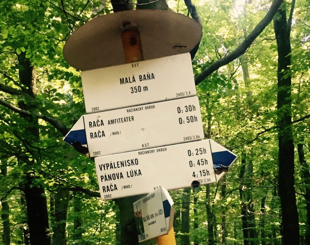 Značky v lese